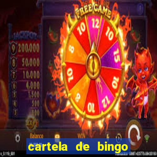 cartela de bingo ate 50 para imprimir